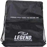 Legend Sports Sporttas Met Vakje 40 X 50 Cm Zwart