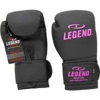 Legend Sports LegendClima Bokshandschoenen Dames Mat Zwart-Roze PU