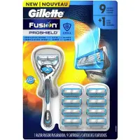 Gillette Fusion ProShield CHILL Flexball Scheersysteem Incl 9 Mesjes
