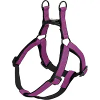 Nobby hondentuig classic reflect - paars - l - buikband 60/86 cm - breedte 25 mm