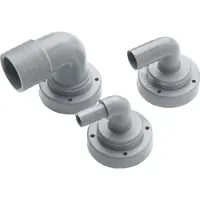 VETUS Elbow Connector 25 Mm Zilver