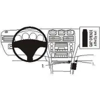 Brodit PDA/GPS/mobiele telefoons accessoires ProClip