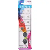 24hShop batterijen knoopcel alkaline/lithium 10 stuks