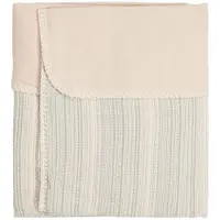 Koeka Deken Wieg Maui Flanel Leaf/ Soft Sand