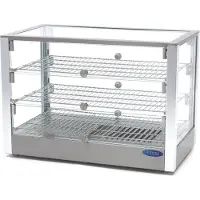Maxima Warmhoudvitrine - 115 L - 70 cm - 3 Niveaus