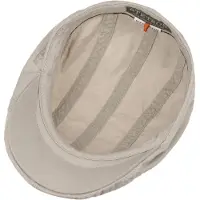 Stetson Madison Delave Flatcap By Stetson beige | Maat: S (54-55 cm)