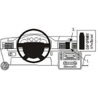 Brodit PDA/GPS/mobiele telefoons accessoires ProClip