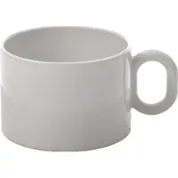 Alessi Dressed theekop 170 ml porselein wit