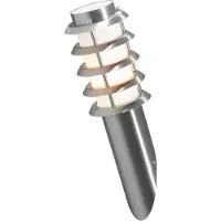 Konstsmide Trento 7560-000 Buitenlamp (wand) Spaarlamp, LED E27 11 W RVS