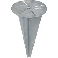 Ks Verlichting Verankeringspaal mini dia. 17 cm K.S. Verlichting