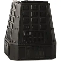 Nature Compostbak Thermo 600l Zwart