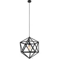 Eglo 49762 Embleton Hanglamp Staal Zwart - 1 x E27