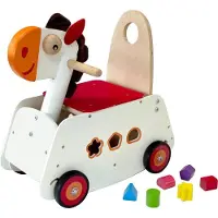 I'm Toy Paard loopwagen en schommelstoel