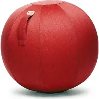 Vluv BOL LEIV zitbal - Ruby red / 70-75cm