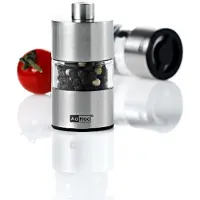 AdHoc Peper- en zoutmolen Mini RVS 6,2 cm
