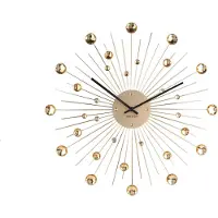Karlsson Klok Sunburst Crystal Gold Large 50 cm