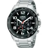 Lorus Analoog horloge cranberry / zwart / zilver / wit