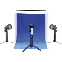 Linkstar Opnamebox Set PBK-50 50x50 Opvouwbaar + 2x50W Lampe