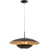 Eglo Hanglamp Nuvano, dimbaar, bruin / roest, Woon-/ Eetkamer, metaal, Modern, hanglamp