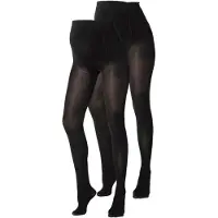 Mamalicious mama.licious MLJENNIE - PantyHOSE - 200 denier - Zwart (2 stuks)