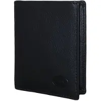 LEATHER DESIGN Pasjeshouder / Portemonnee Zwart