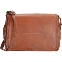 Old West Crossbody Schoudertas met Overslag Bruin