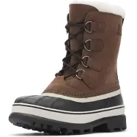 Sorel Laarzen 'Caribou' bruin / zwart / wit