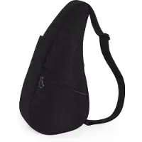 Healthy Back Bag Textured Nylon M Zwart