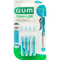 Sunstar-Gum Trav-Ler 1.6 mm blauw - 4+1 Gratis