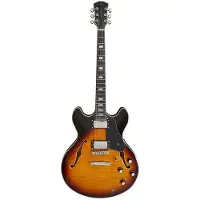 Sire Larry Carlton H7 Vintage Sunburst semi-akoestische gitaar