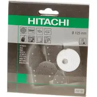 HiKOKI Schuurschijf diameter 125 K60 Velcro wit (10 st)