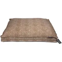 Lex & Max Prince - hondenkussen - Boxbed - Chocolate - 75x50cm