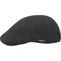 Stetson Texas Wool Oorbescherming Cap By Stetson antraciet | Maat: L (58-59 cm)