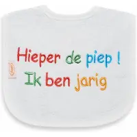 Funnies Slab met "Hieper de piep! Ik ben jarig"