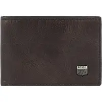 Fossil Jesse portemonnee Leer 10,5 cm Black