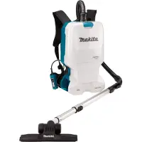 Makita DVC660Z 2x18 V Rugstofzuiger voor schoonmaak