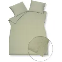 Vandyck Dekbedovertrek Pure 07 Light Olive Linnen-200 x 200 / 220 cm | 2-Persoons