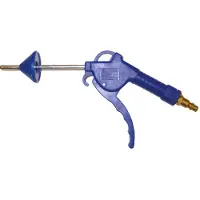 Amscan doseerhendel voor 3 m verlengslang staal blauw/zilver