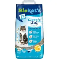 Biokat's 2x Kattenbakvulling Classic Fresh Cotton Blossom 10 liter