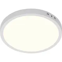 BES LED LED Paneel - Ø30 Natuurlijk Wit 4200K - 28W Opbouw Rond - Mat Wit - Flikkervrij