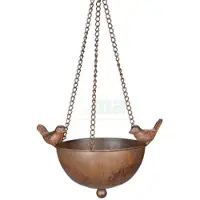 Tuinrijk Hangend vogelbadje - Metaal - ø 18 cm