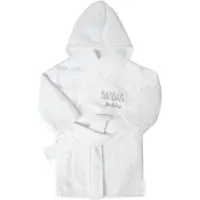 BamBam Baby Badjas Maat S 50/56 - Wit
