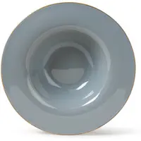 Serax Terres de Rêves diep bord ø 21,5 cm stoneware blue grey/dark blue