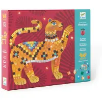 Djeco Collage Of Mosaic Pictures In The Jungle Roze