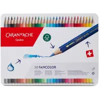 Caran d`Arche Kleurpotloden Caran d'Ache Fancolor 30stuks assorti