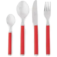 Villeroy & Boch Bestekset Play! - Rood - 24 delig / 6 personen