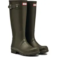 Hunter Regenlaars Men Original Tall Dark Olive-Schoenmaat 44