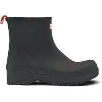 Hunter Regenlaars Men Play Short Black-Schoenmaat 44