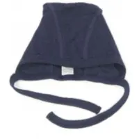 Smallstuff Babymuts wol junior navy met print