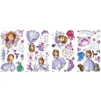 RoomMates muurstickers Sofia the First vinyl 37 stuks